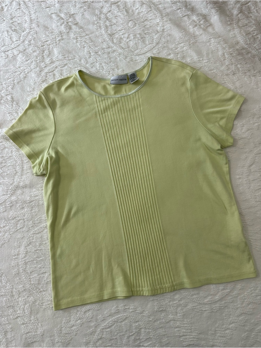 Vintage Jacklyn Smith Yellow Top